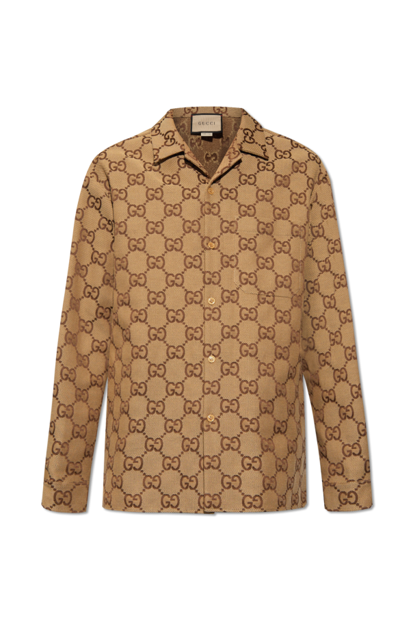 Gucci Shirt with monogram | Men's Clothing | Vitkac